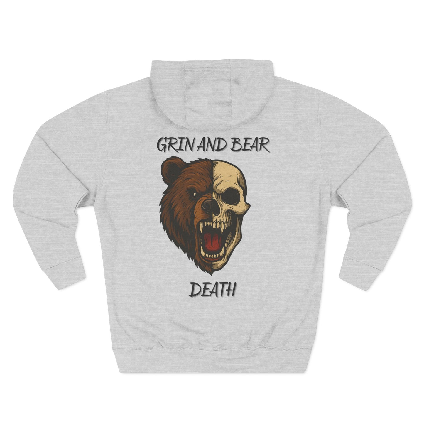 Grin and Bear Death Fleece Hoodie
