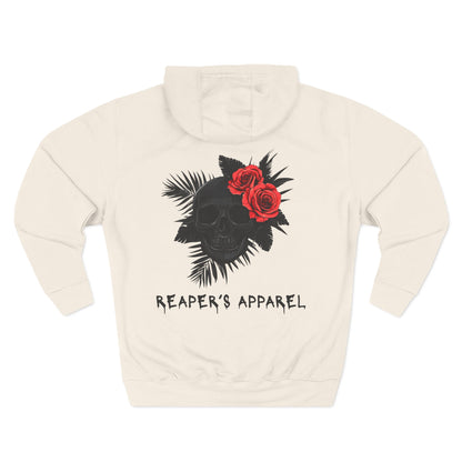 Reaper's Floral Skull Hoodie