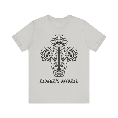 Reaper's Apparel Floral Skull Tee