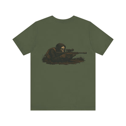 Tactical Sniper Reaper Design, Graphic Tee, Unisex