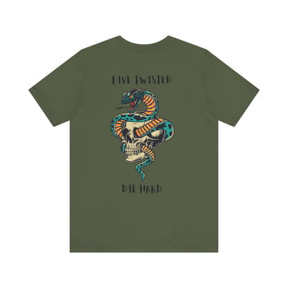 Twisted Skull Graphic Tee | Unisex T-Shirt